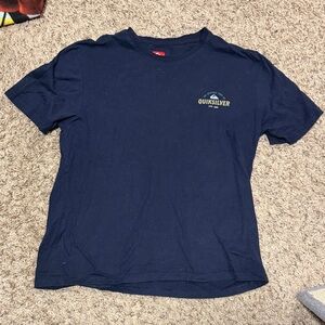 Quiksilver Dark Blue Tee with Logo